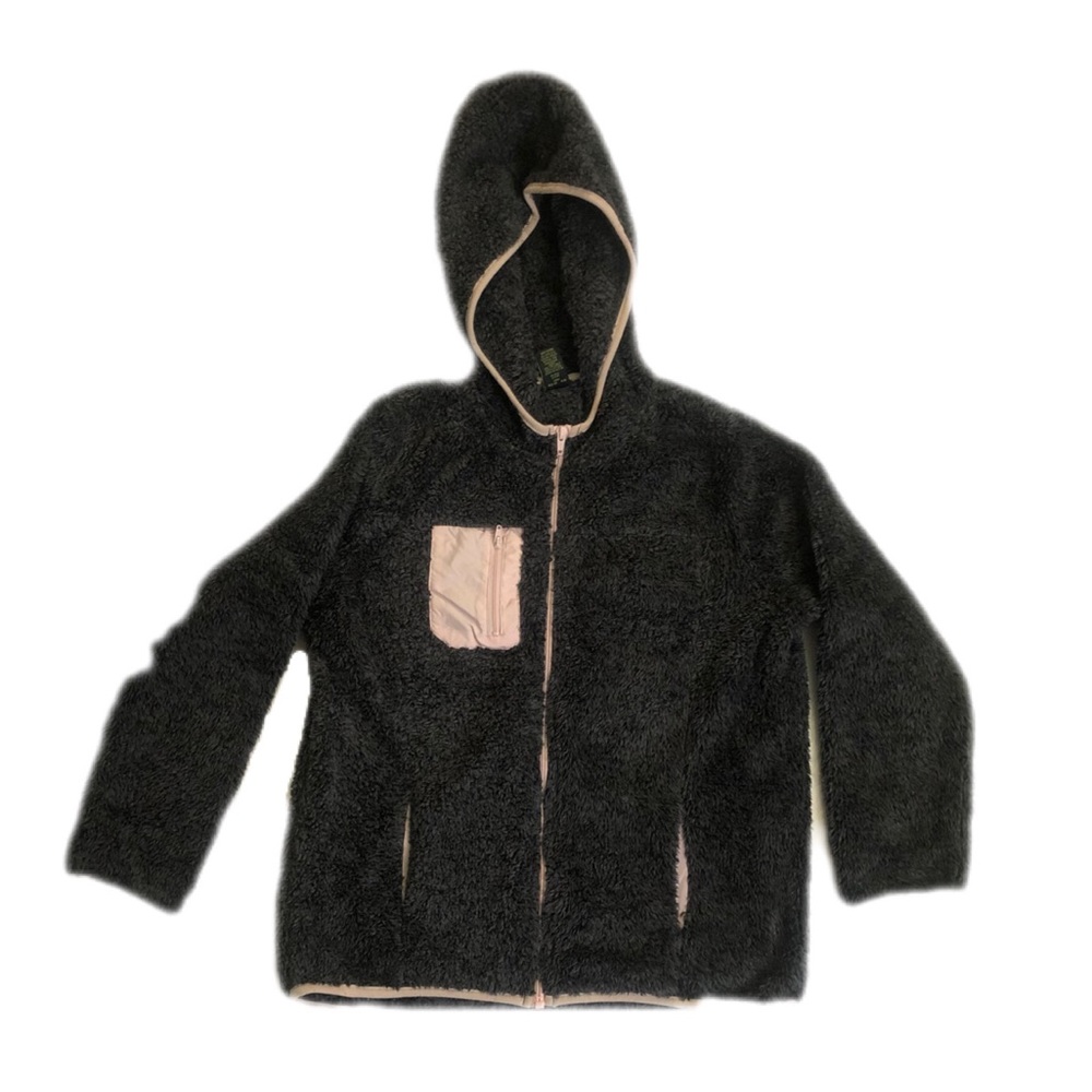 Super comfy plush jacket.